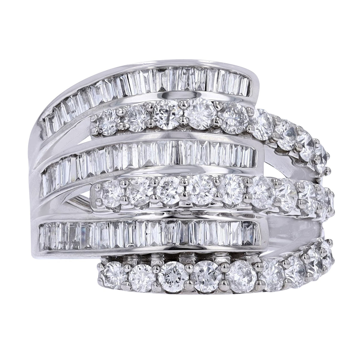 14K WG 2 CT Diamond Ring
