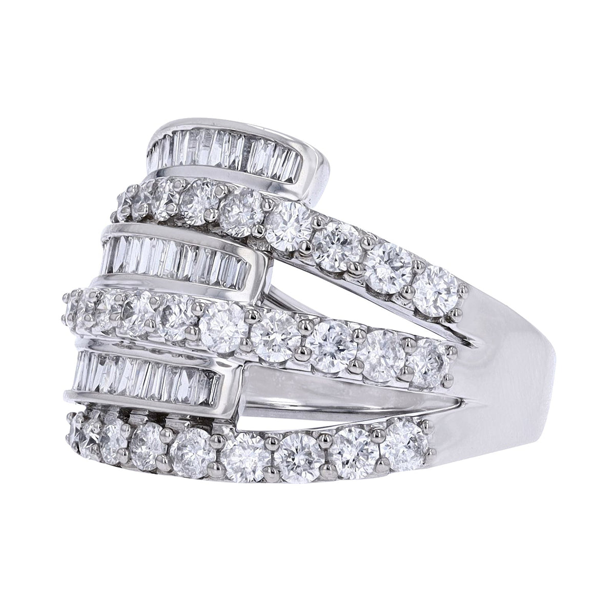14K WG 2 CT Diamond Ring