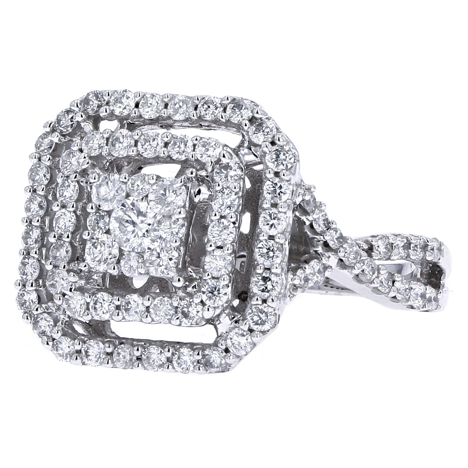 10K WG 1 CT Diamond Ring