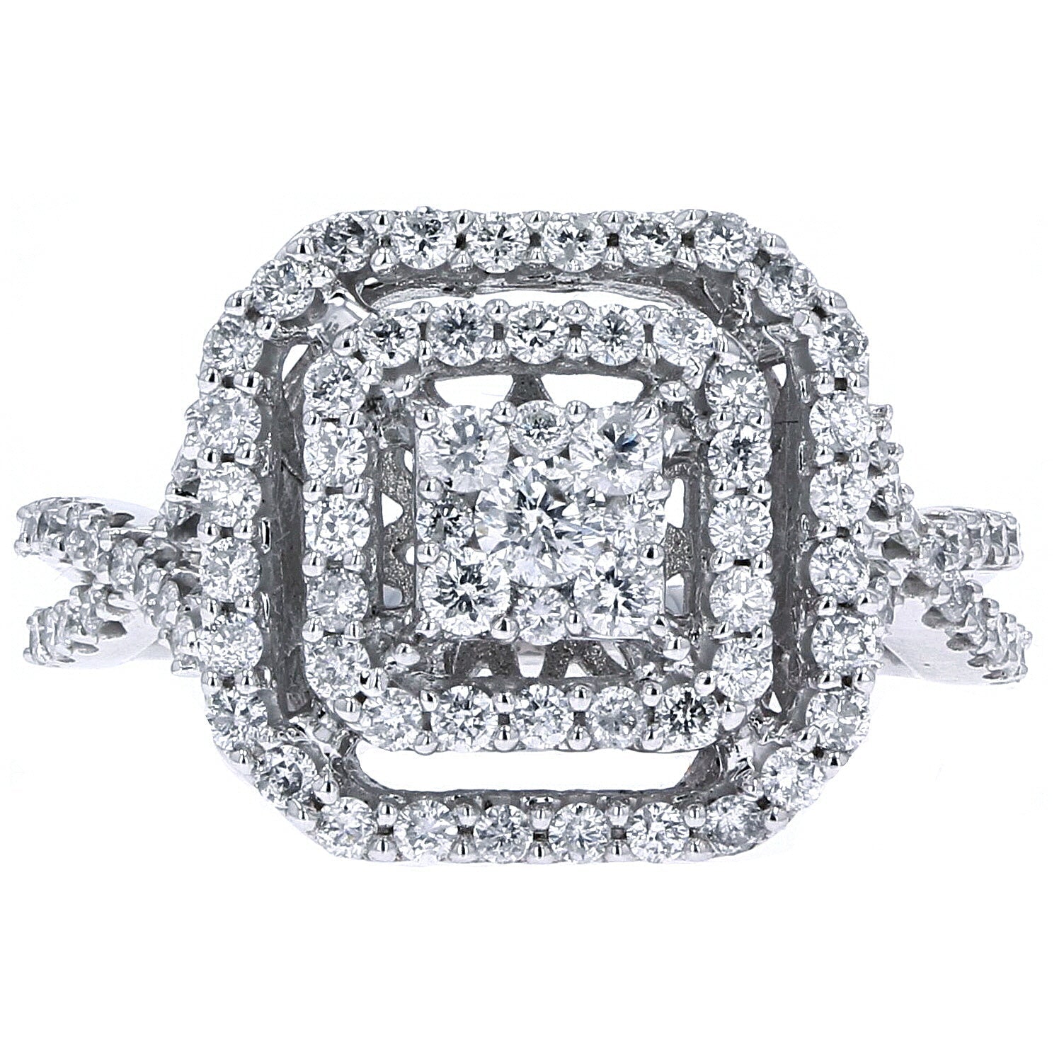 10K WG 1 CT Diamond Ring