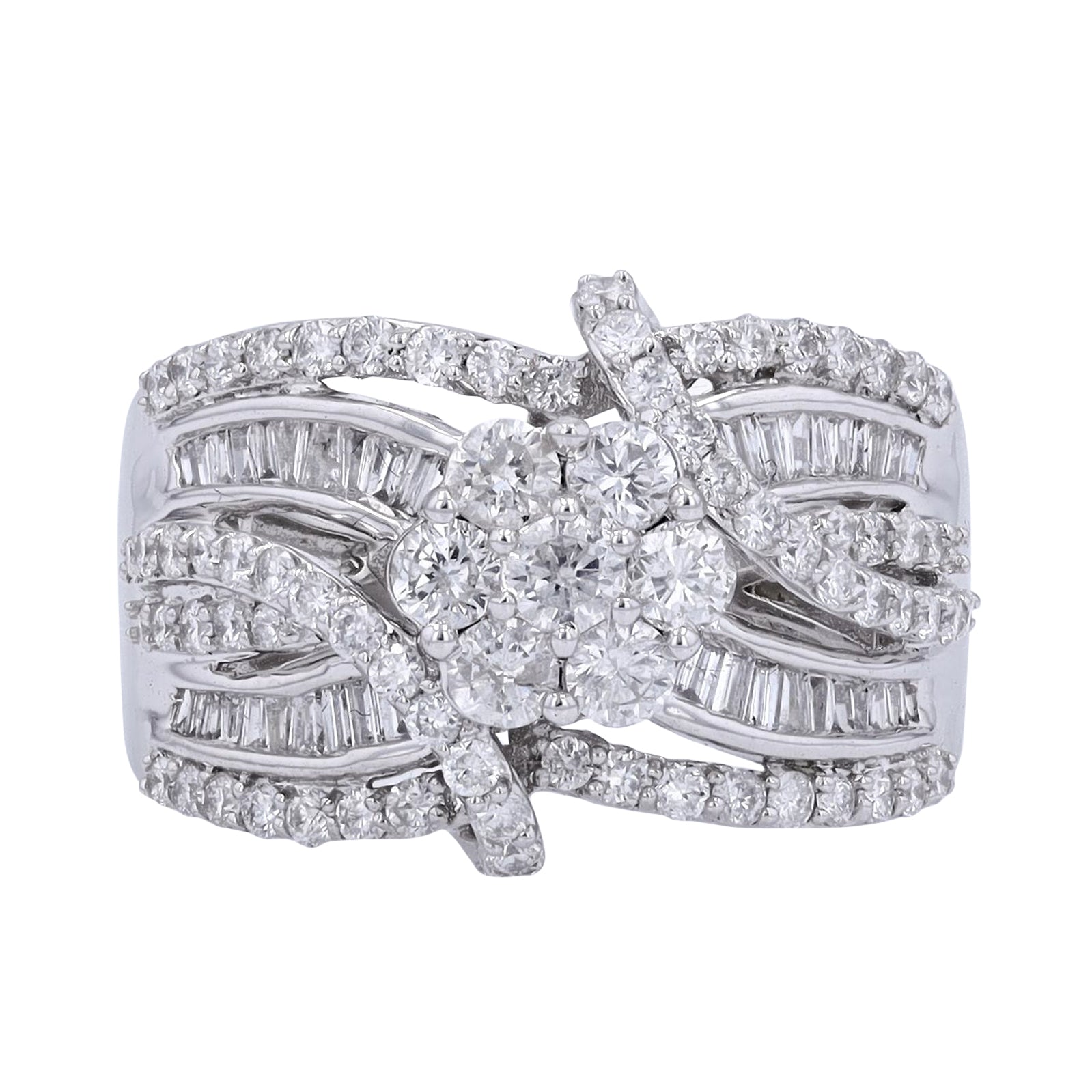 14K WG 2.5 CTW Diamond Ring