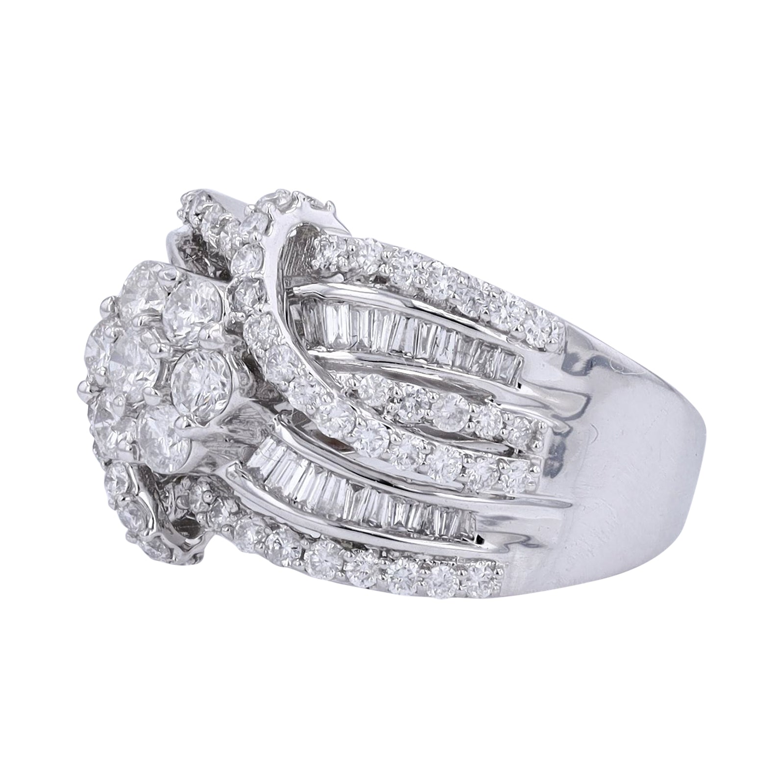 14K WG 2.5 CTW Diamond Ring