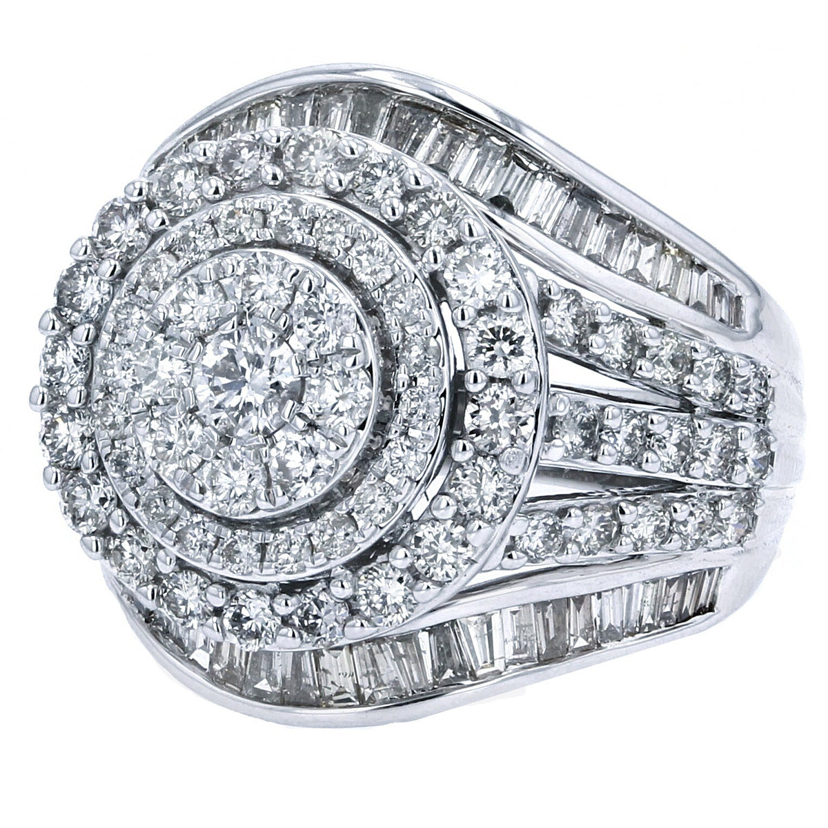 14K WG 2 CTW Diamond Ring