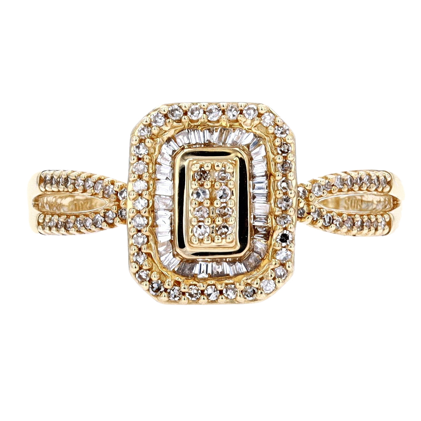 10K 1/4 CTW Diamond Ring<p><strong>More Colors Available</p></strong>