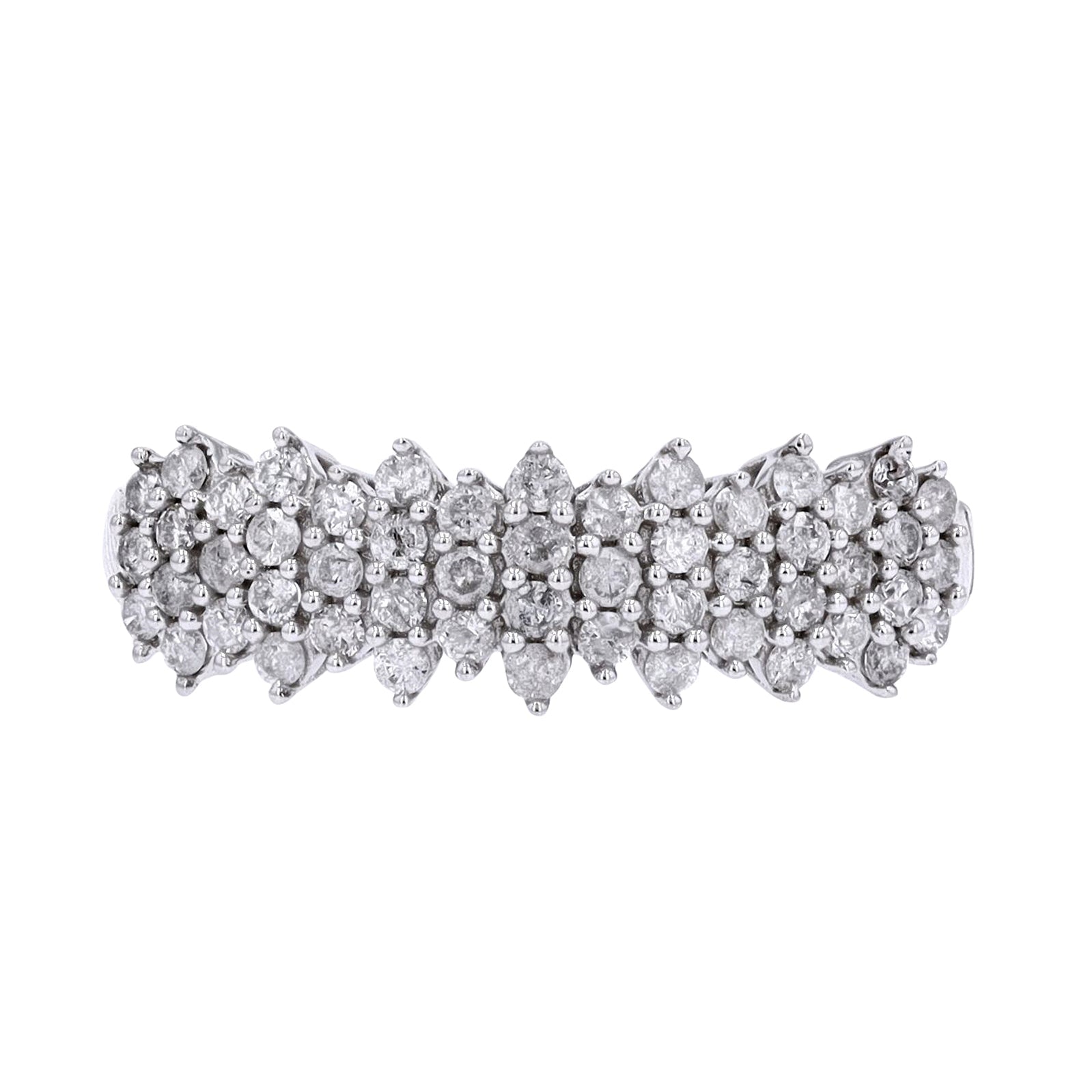 10K WG 1/2 CT Diamond Ring