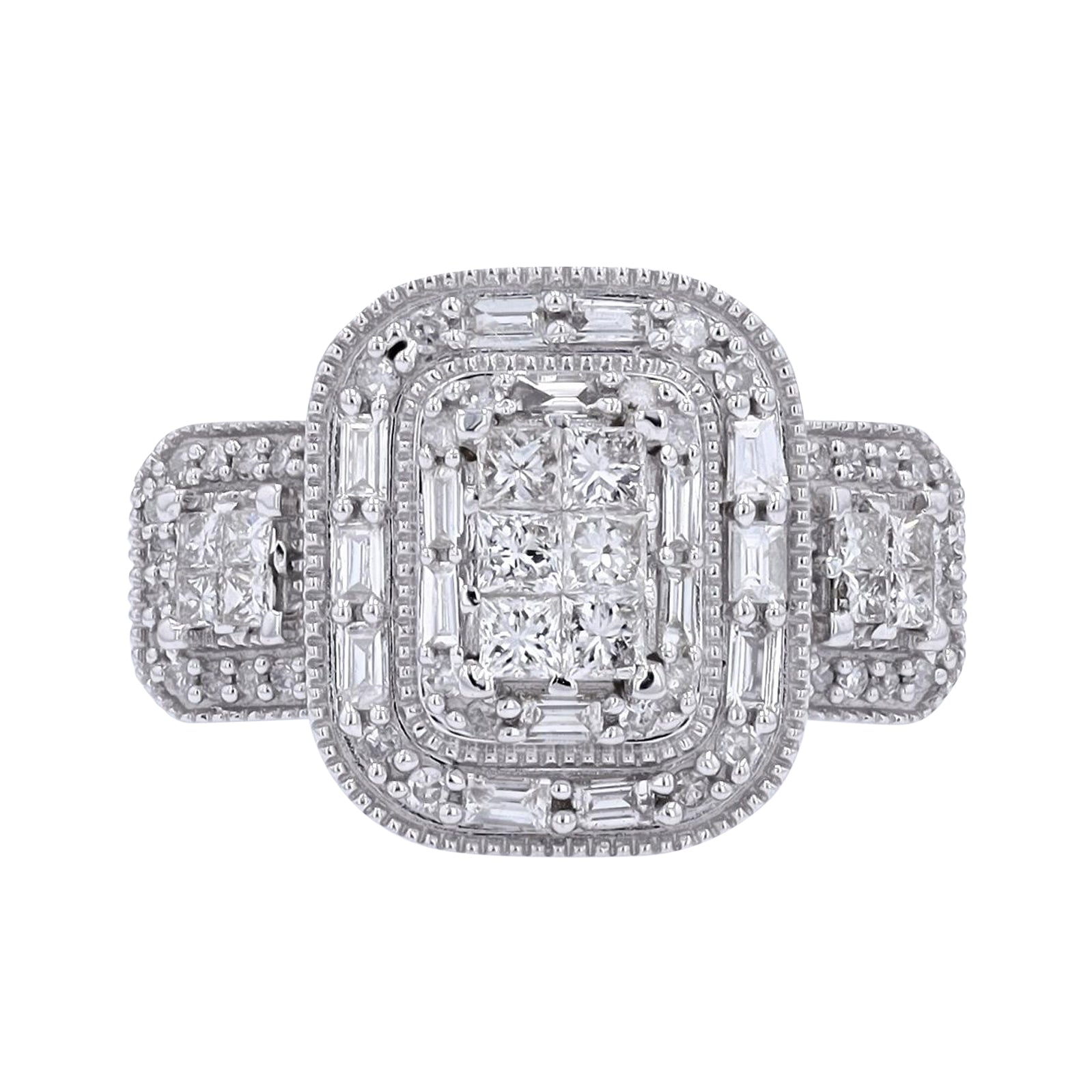 14K 1 CT Diamond Cocktail Ring<p><strong>More Colors Available</p></strong>