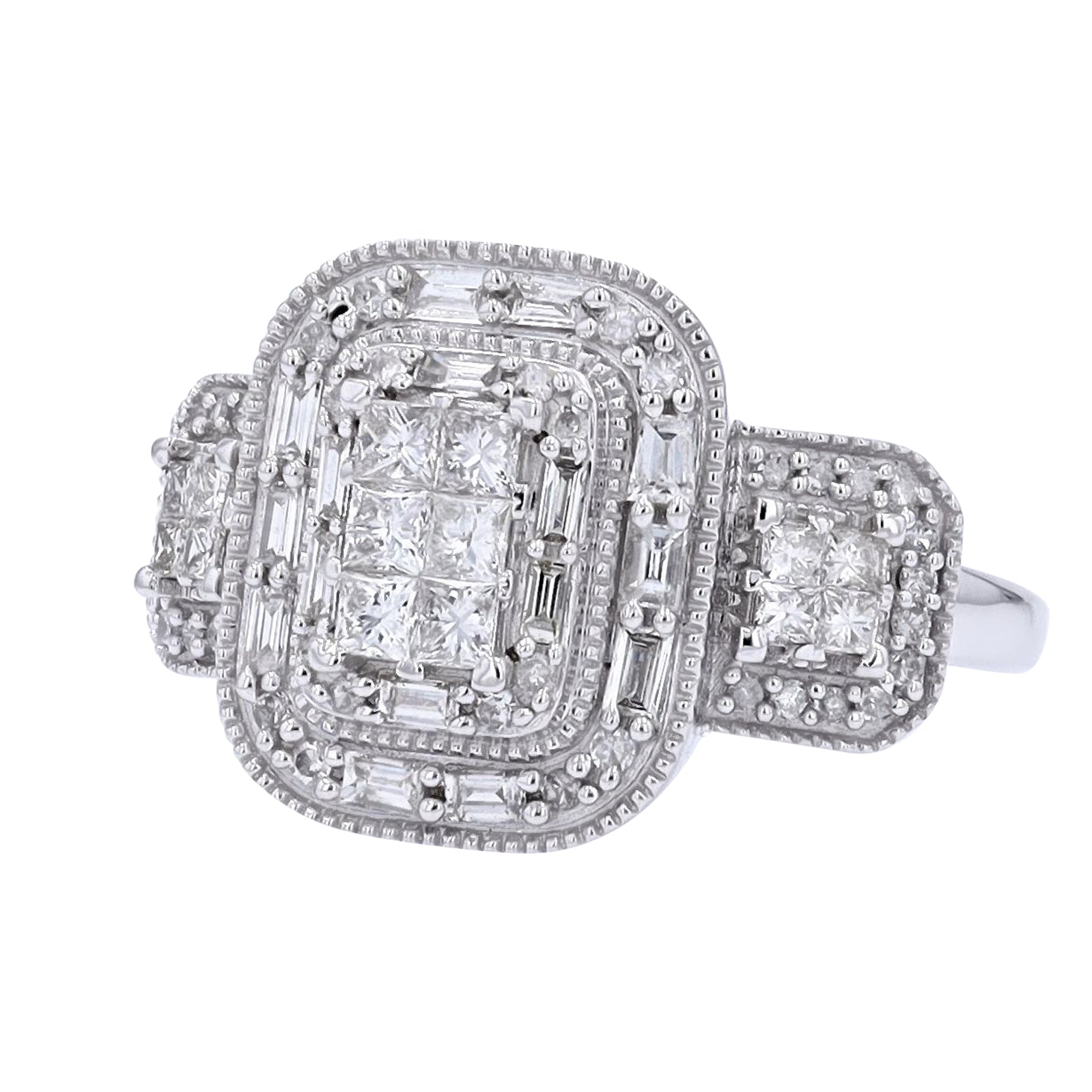 14K 1 CT Diamond Cocktail Ring<p><strong>More Colors Available</p></strong>