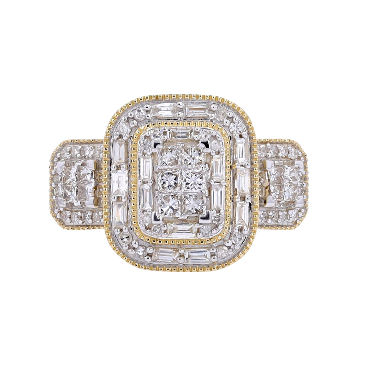 14K 1 CT Diamond Cocktail Ring<p><strong>More Colors Available</p></strong>