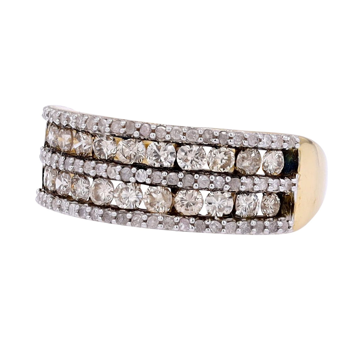 14K YG 1.25 CTW Diamond Ring