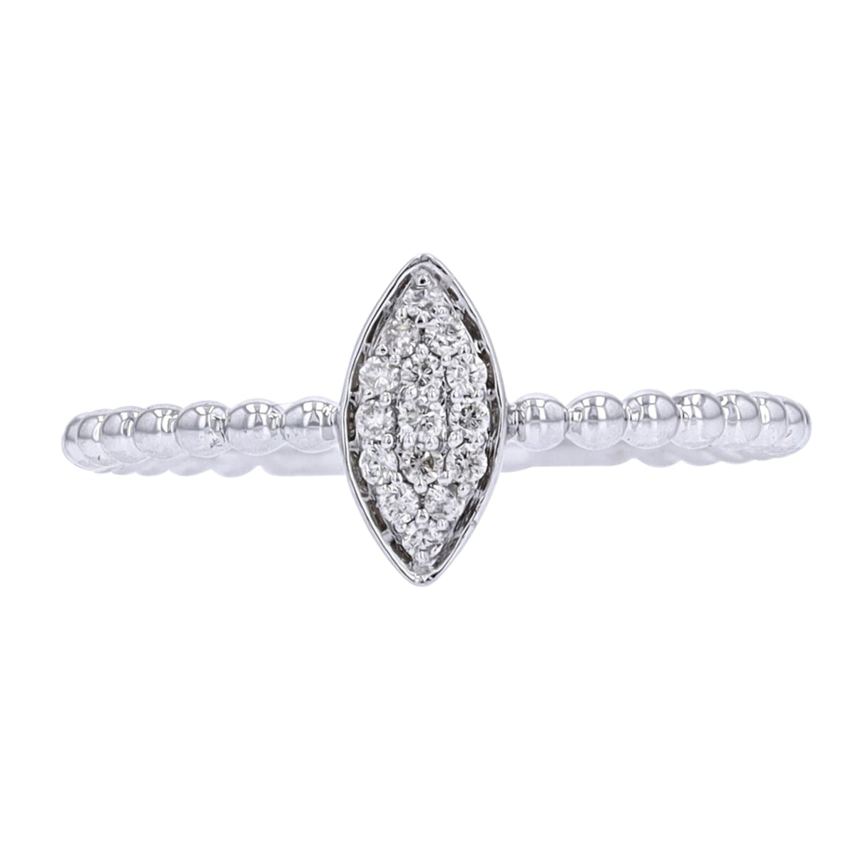 14K Marquise Cluster Ring<p><strong>More Colors Available</p></strong>