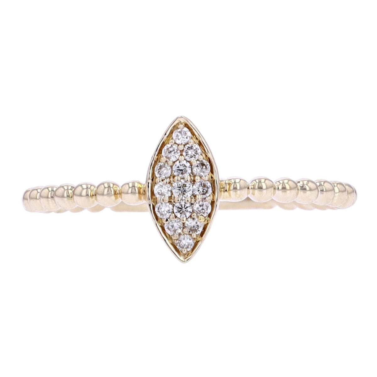 14K Marquise Cluster Ring<p><strong>More Colors Available</p></strong>