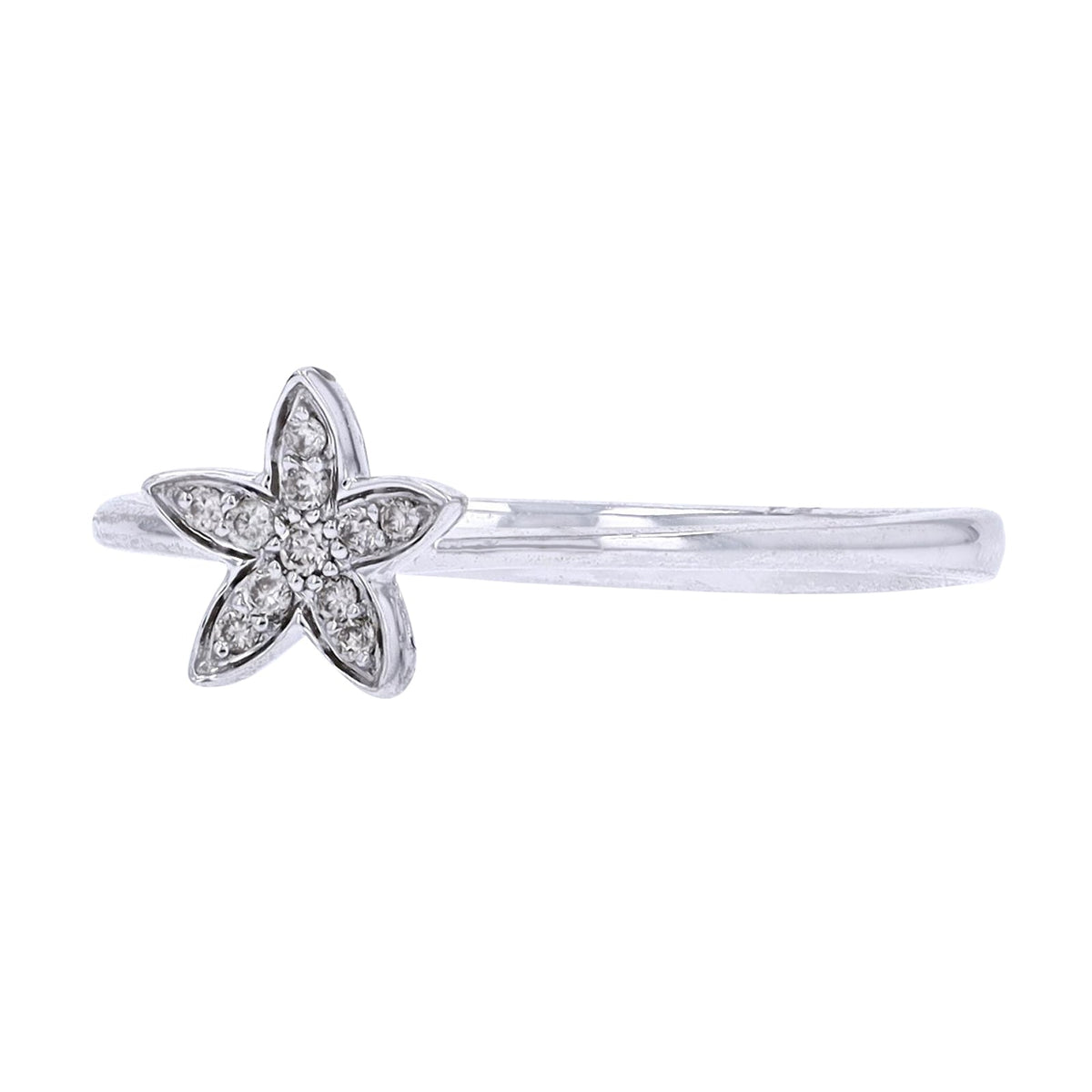 14K Diamond Star Ring<p><strong>More Colors Available</p></strong>