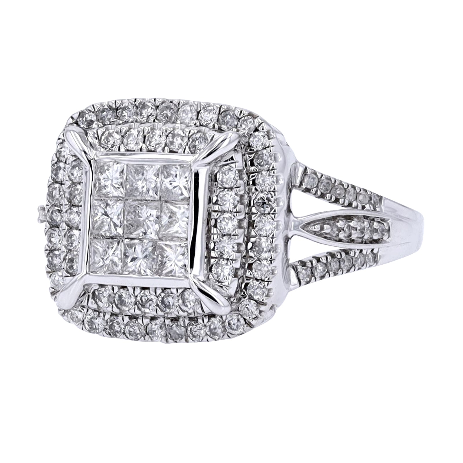 10K WG 1 CT Diamond Ring