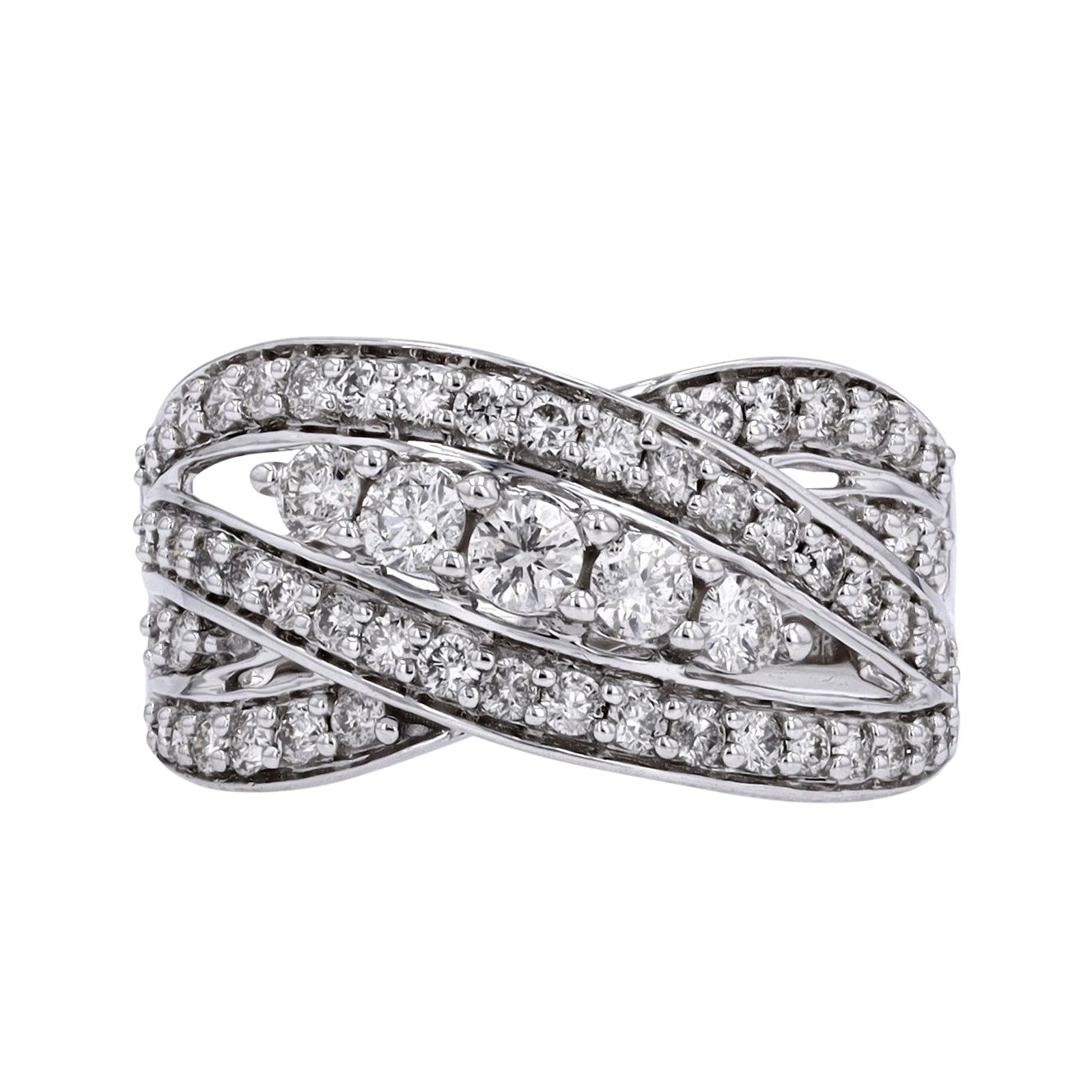 10K WG 1 CT Diamond Ring