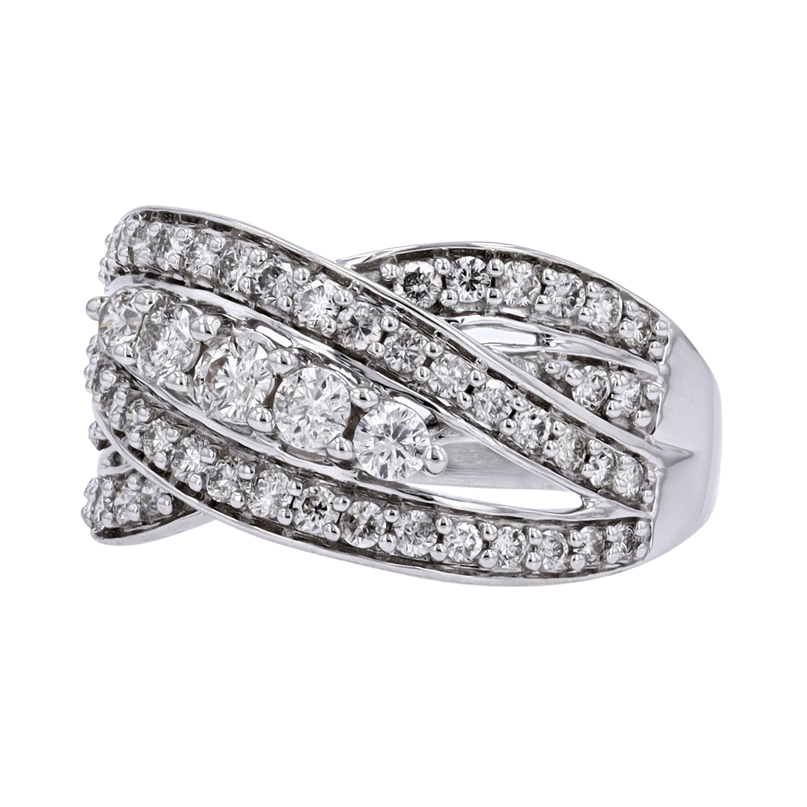 10K WG 1 CT Diamond Ring