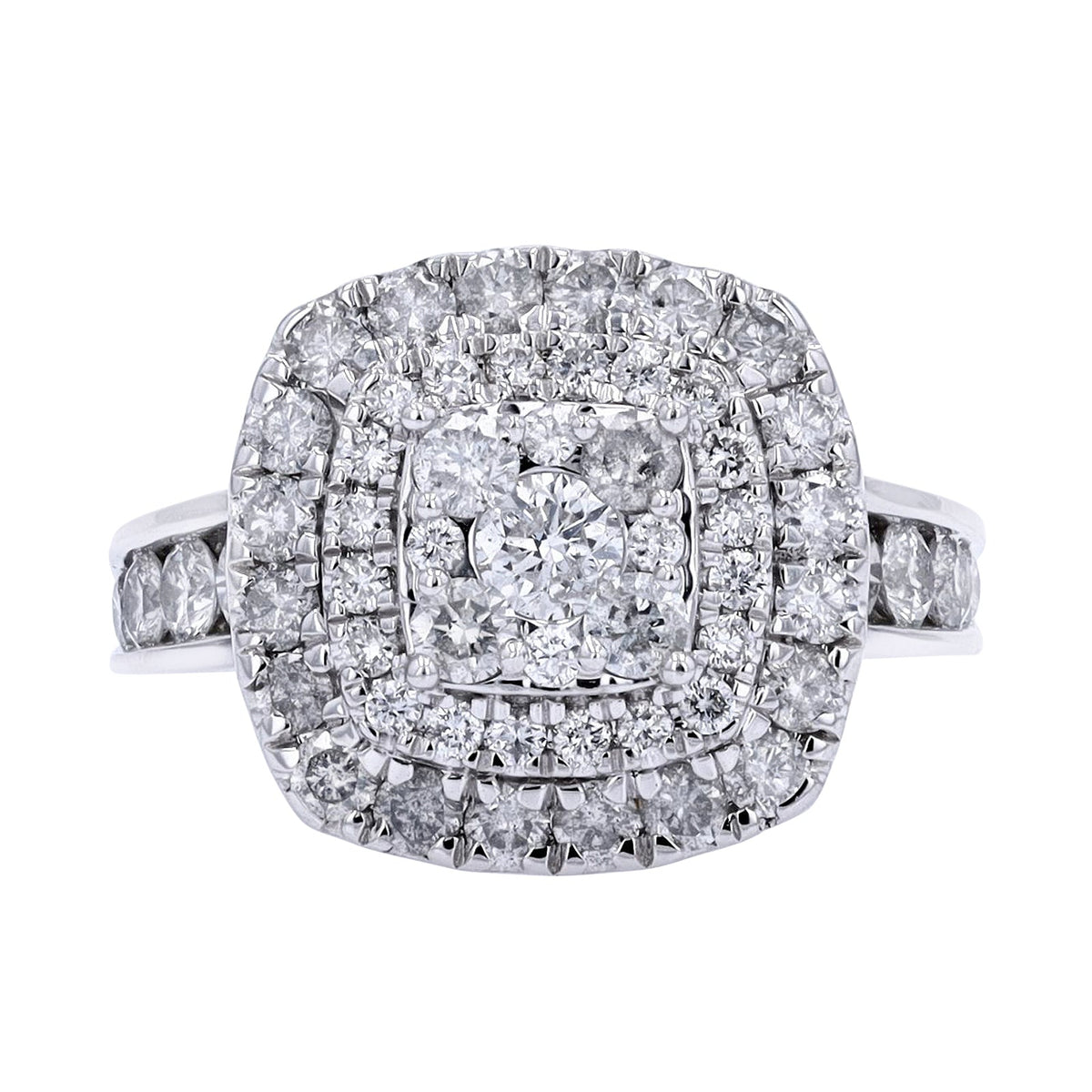 14K WG 2 CT Diamond Ring