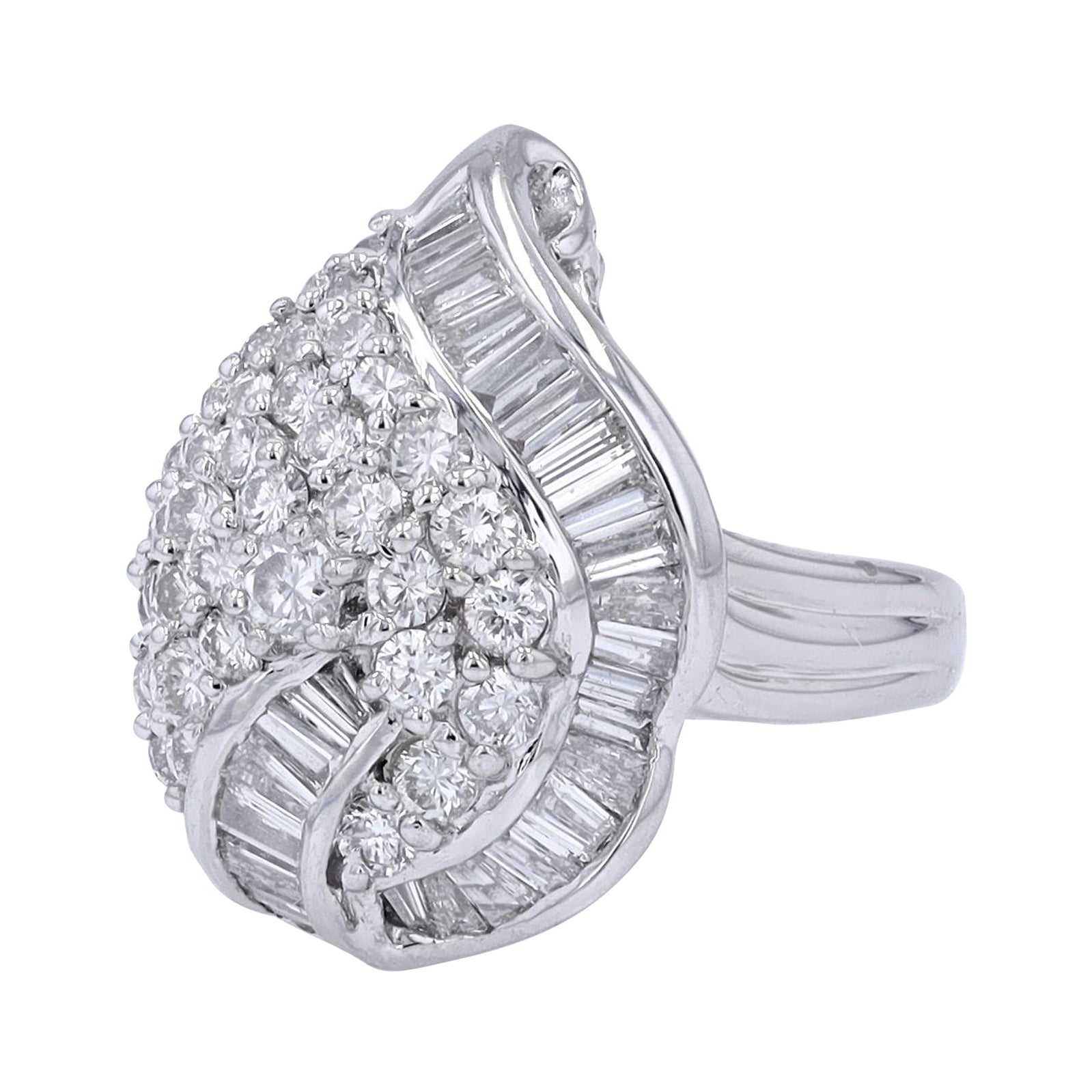 PT900 3.02 CT Diamond Ring