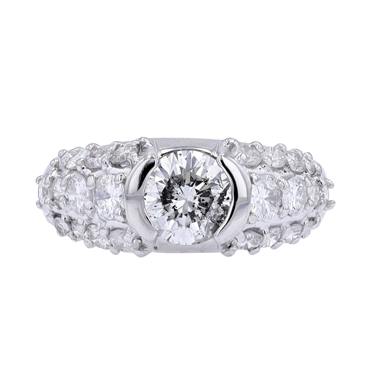 PT900 1.15 CTR Diamond Engagement Ring
