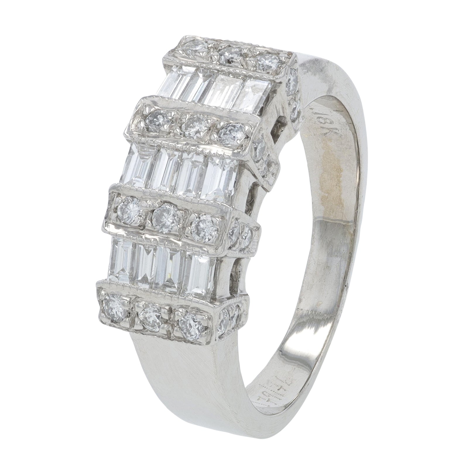 18K WG 1.25 CTW Diamond Ring