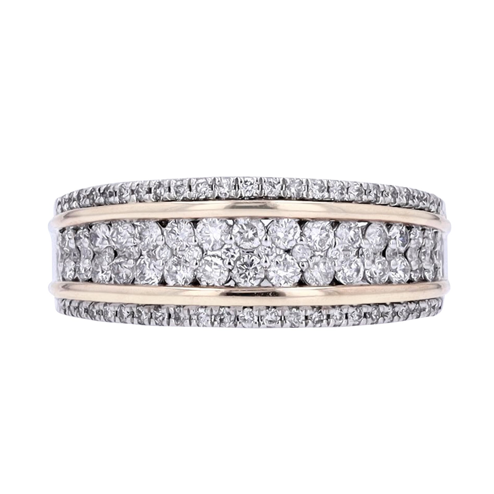 14K TT Diamond Ring