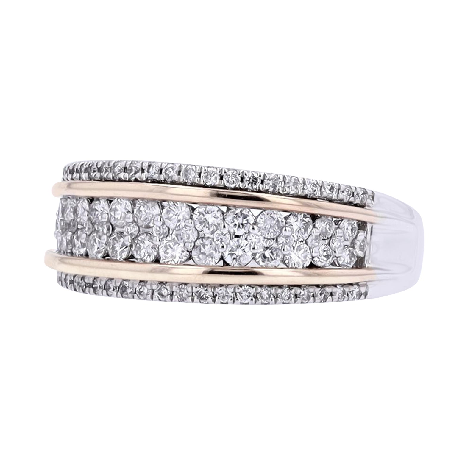 14K TT Diamond Ring
