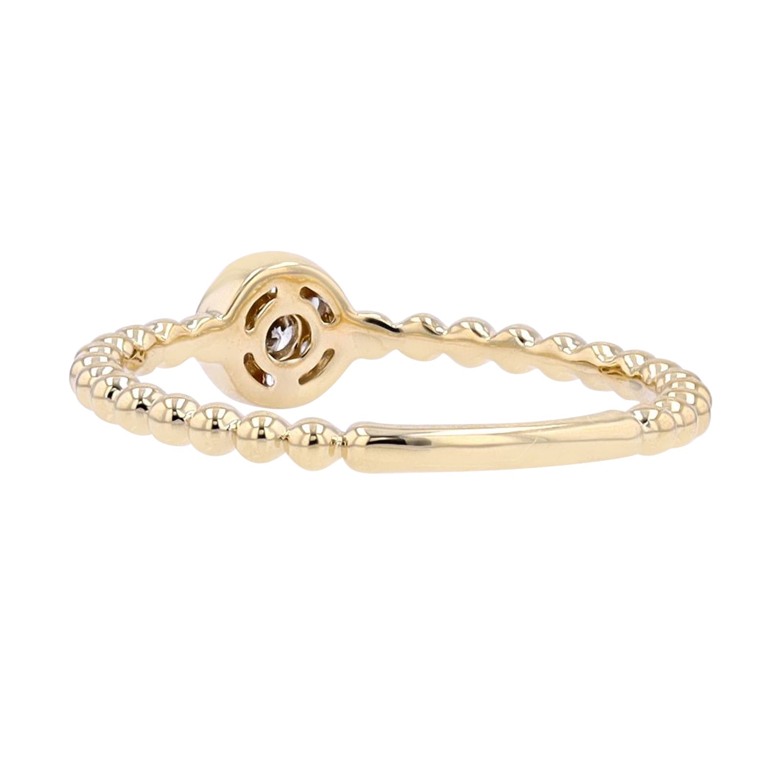 10K Diamond Circle Cluster Ring<p><strong>More Colors Available</p></strong>
