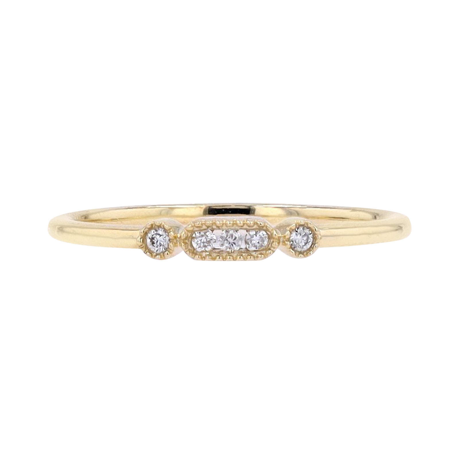 10K Diamond Band<p><strong>More Colors Available</p></strong>