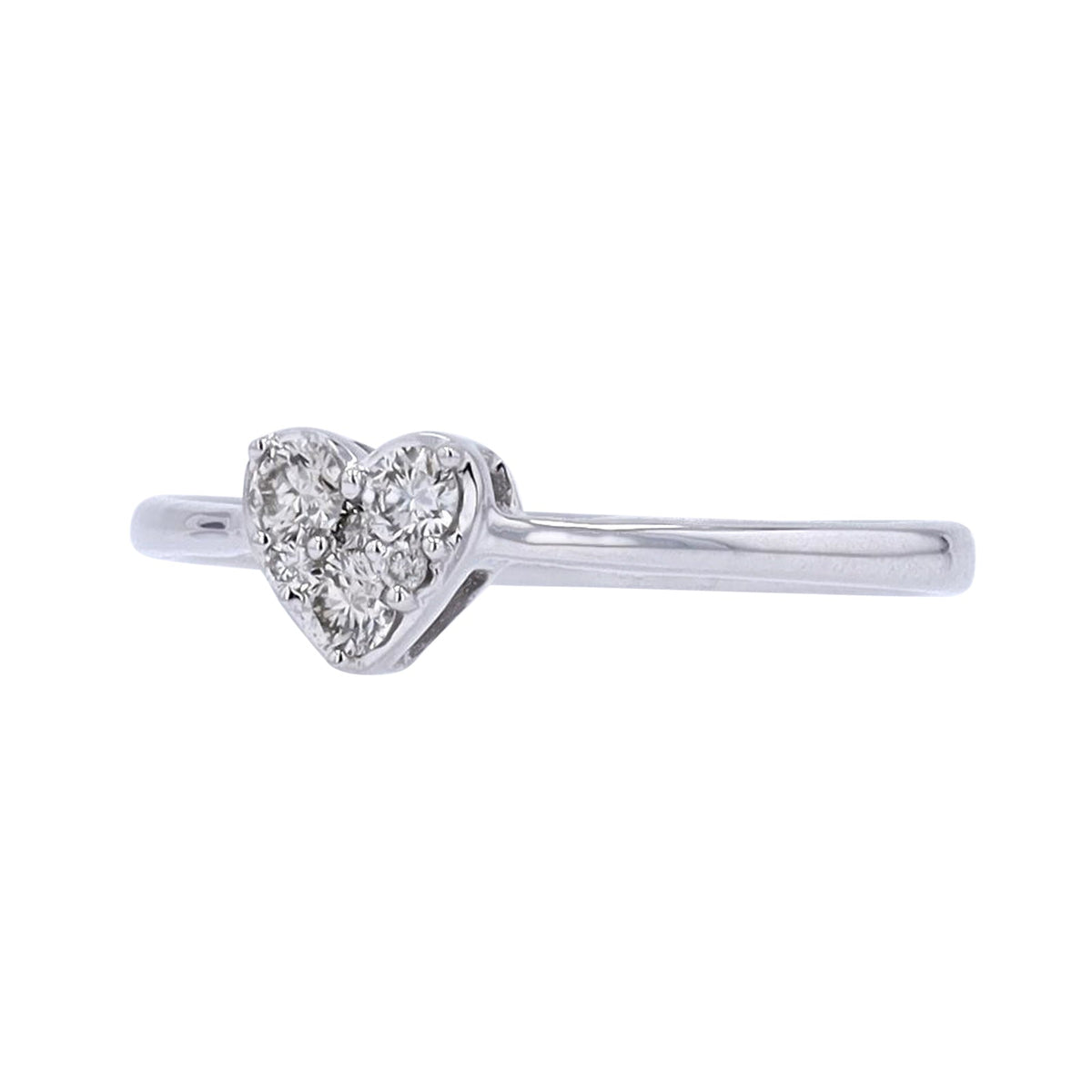 14K Diamond Heart Ring<p><strong>More Colors Available</p></strong>