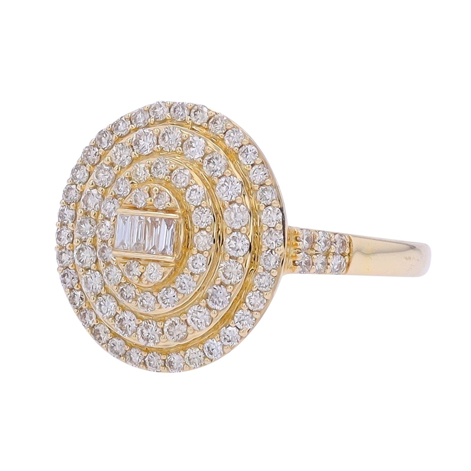 14K Diamond Cocktail Ring