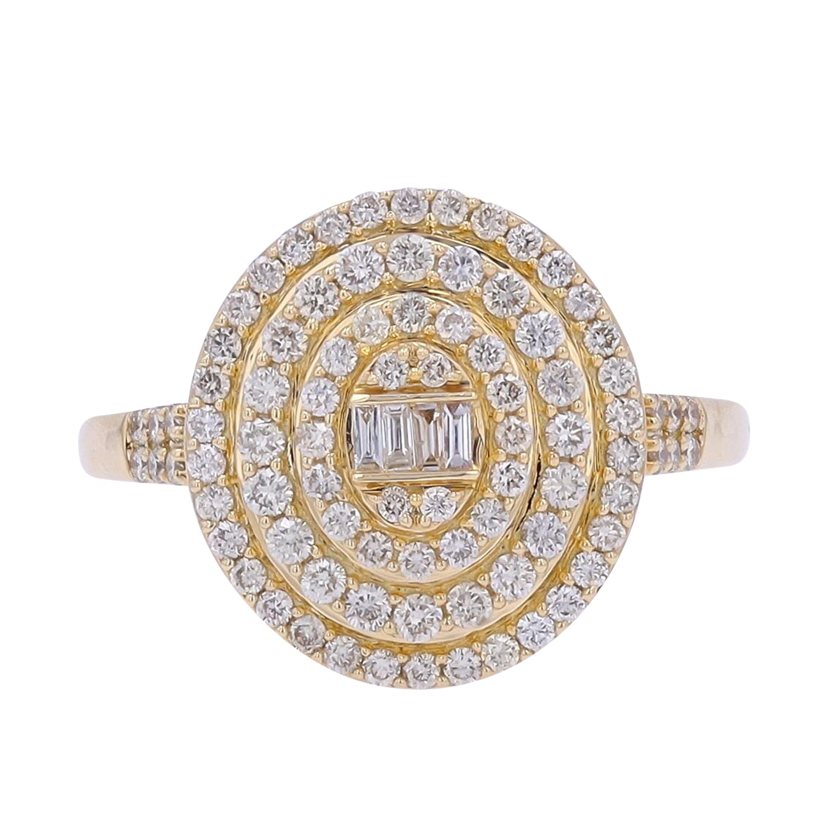 14K Diamond Cocktail Ring