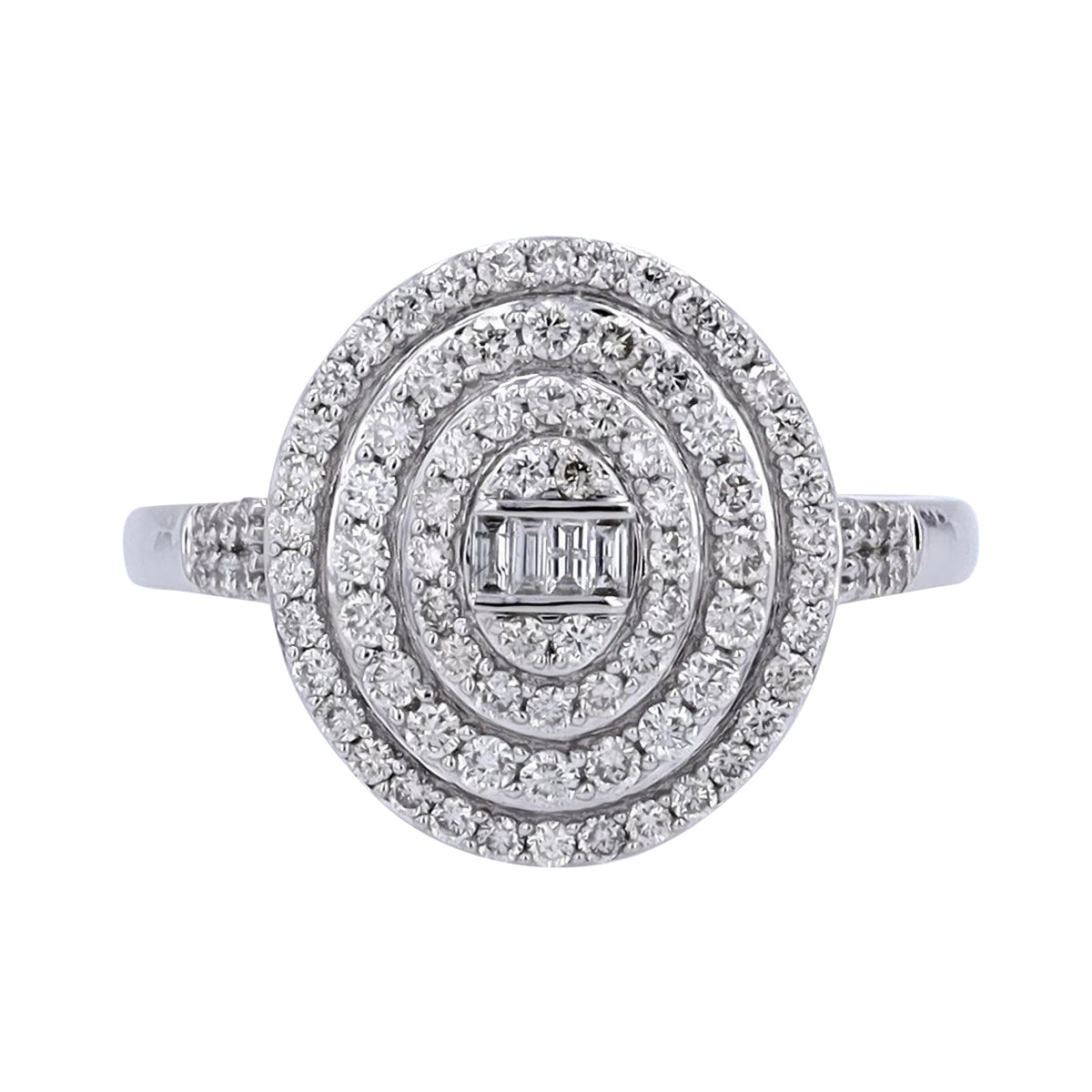 14K Diamond Cocktail Ring