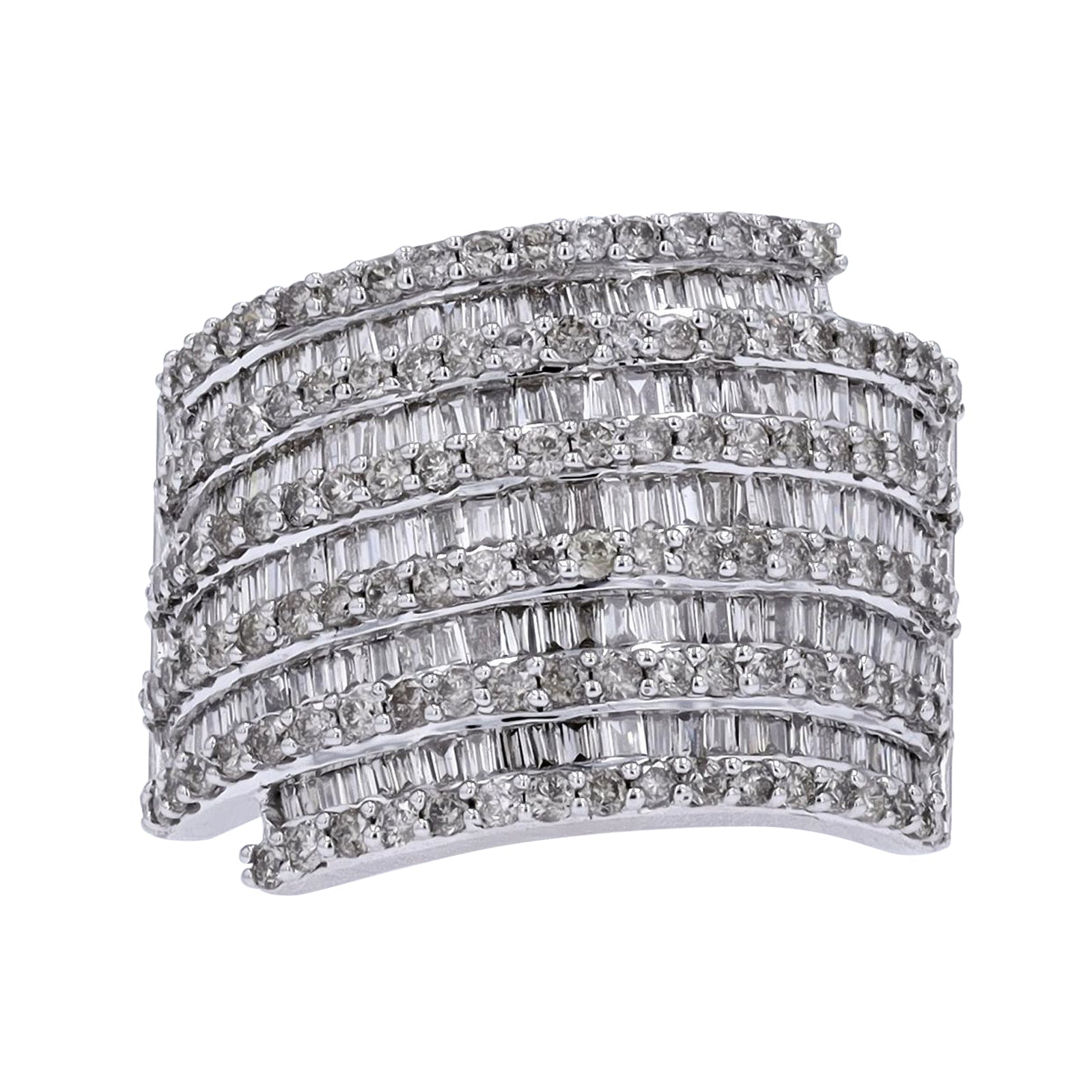 10K WG 2 CT Diamond Ring