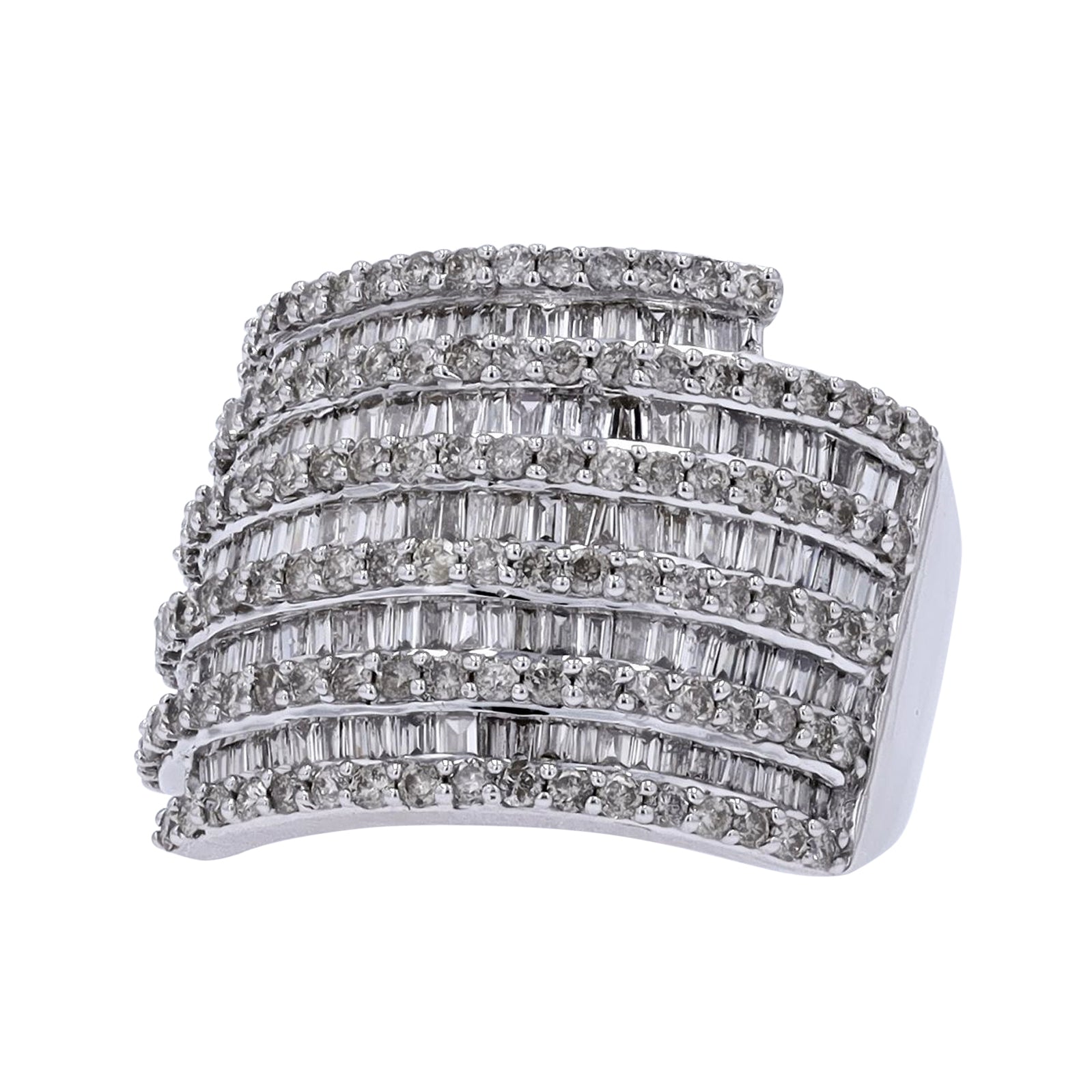 10K WG 2 CT Diamond Ring