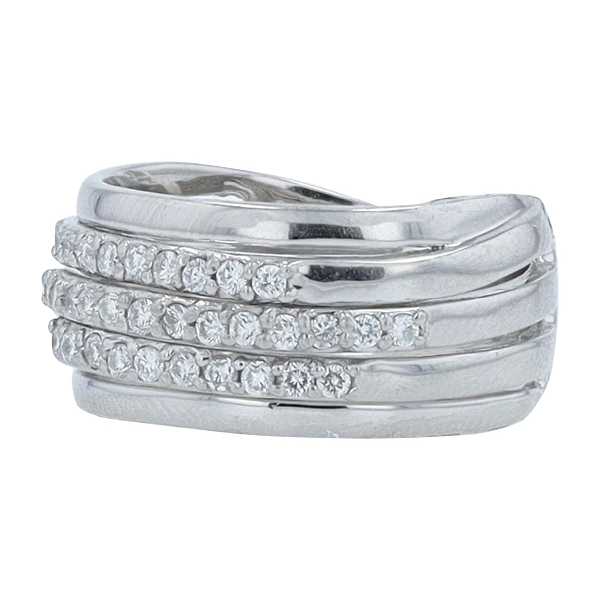 PT900 .50 CTW Diamond Ring