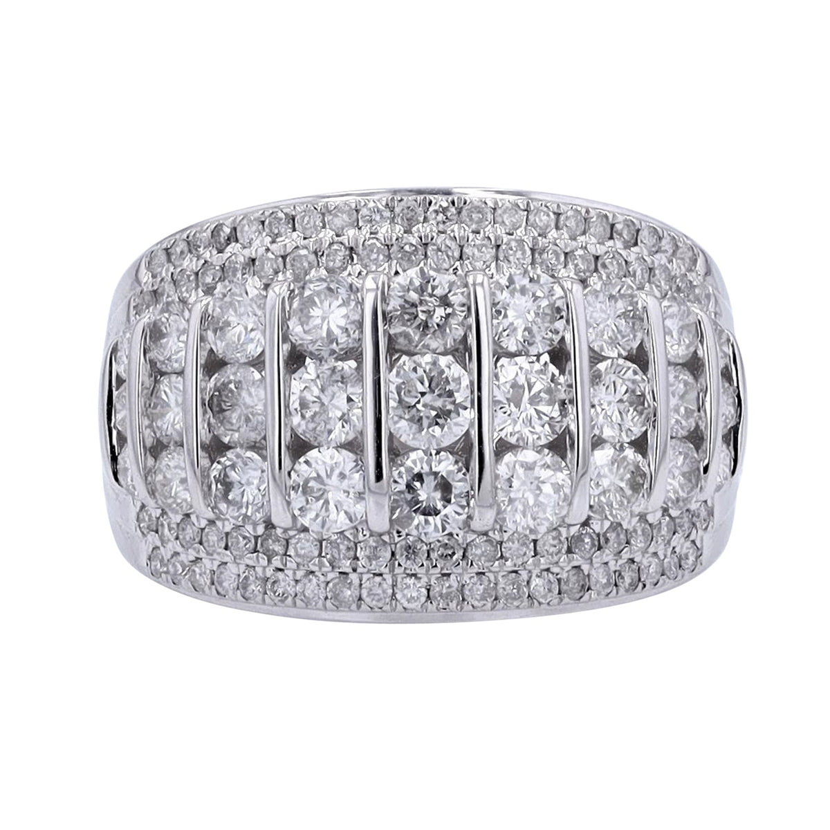 14K WG 2 CTW Diamond Ring