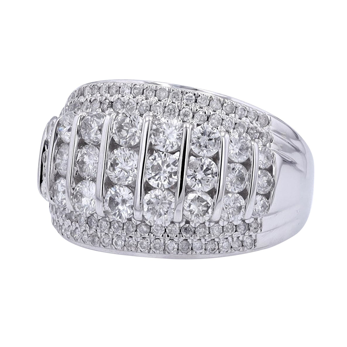 14K WG 2 CTW Diamond Ring
