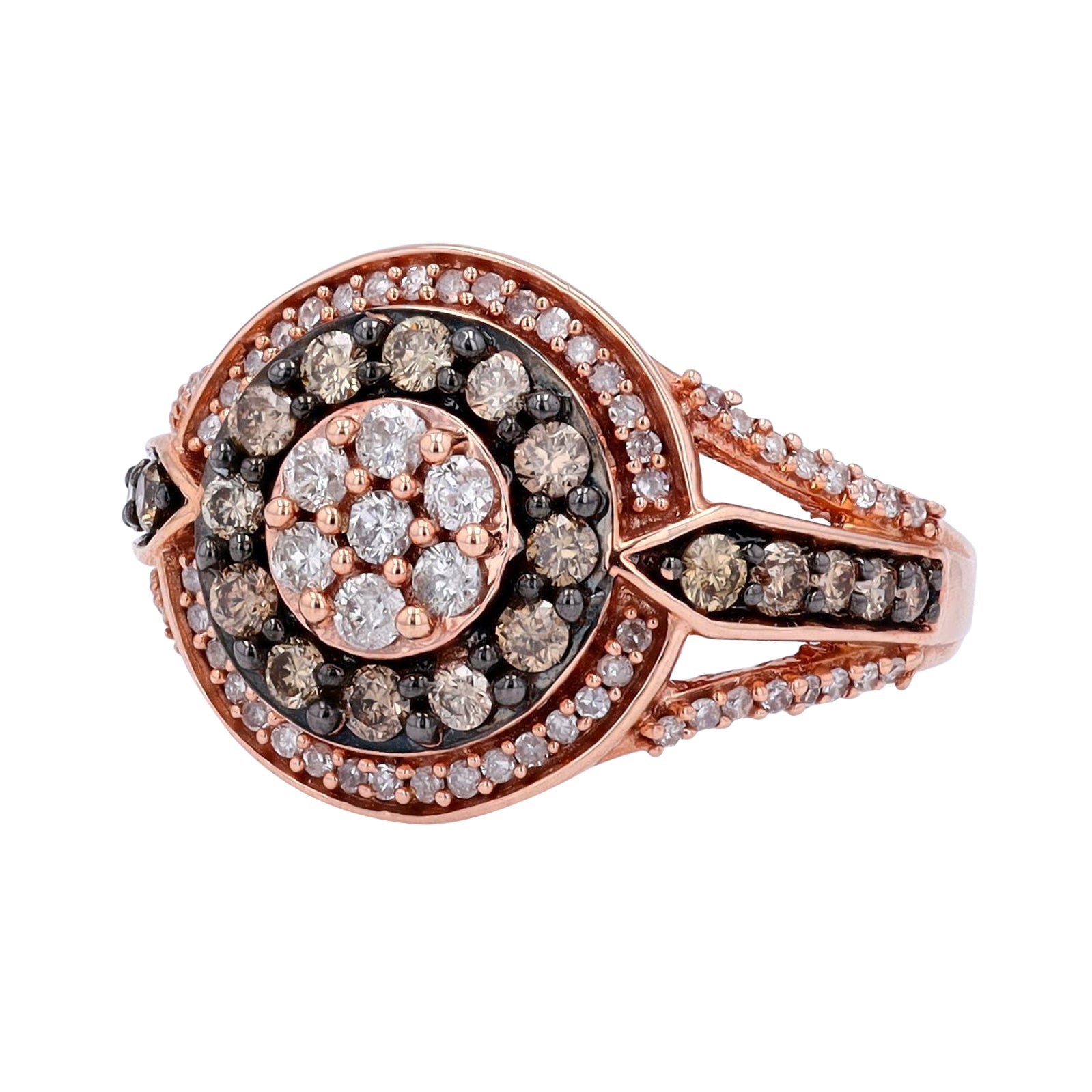 10K RG 1 CT Chocolate Diamond Ring