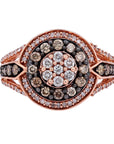 10K RG 1 CT Chocolate Diamond Ring