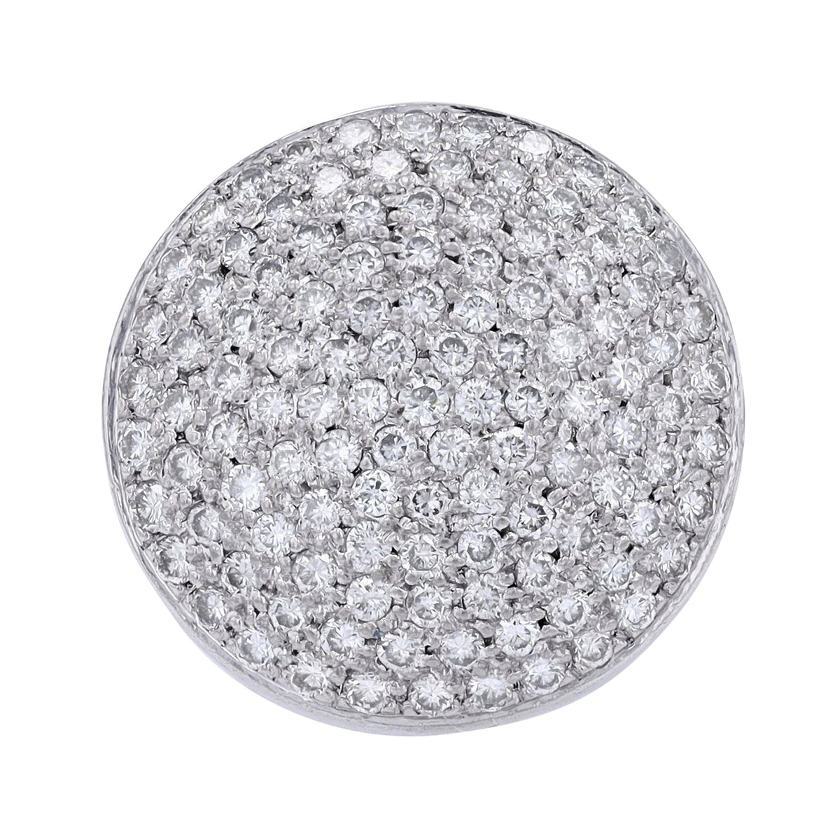 Platinum 2 CT Diamond Cluster Ring