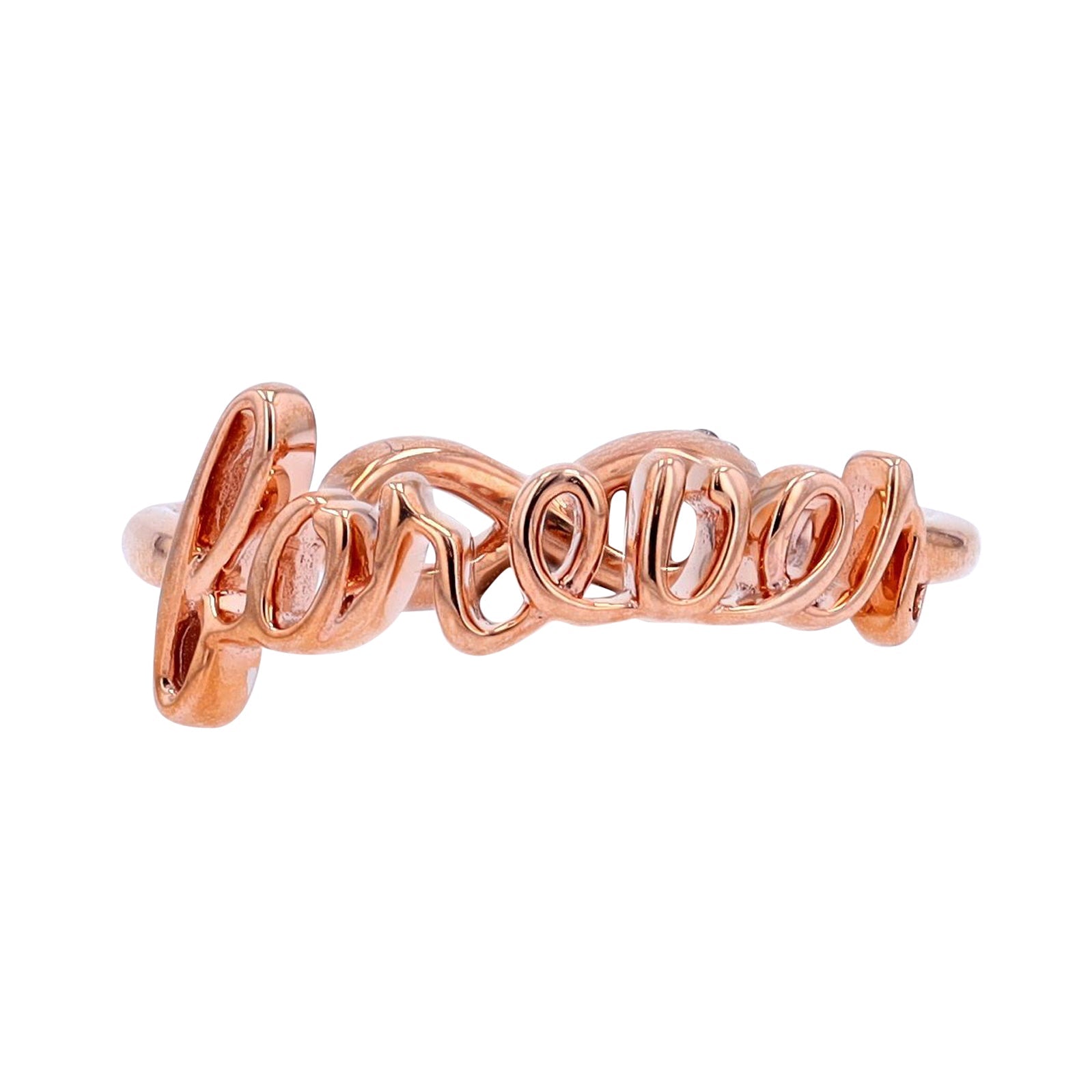 10K RG .05 CTW Diamond "Reversible" Ring
