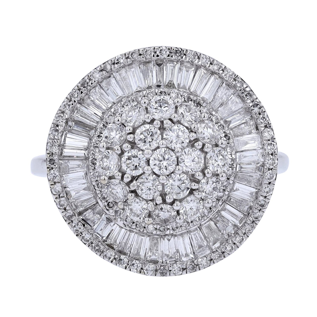 14K WG 2 CT Diamond Ring