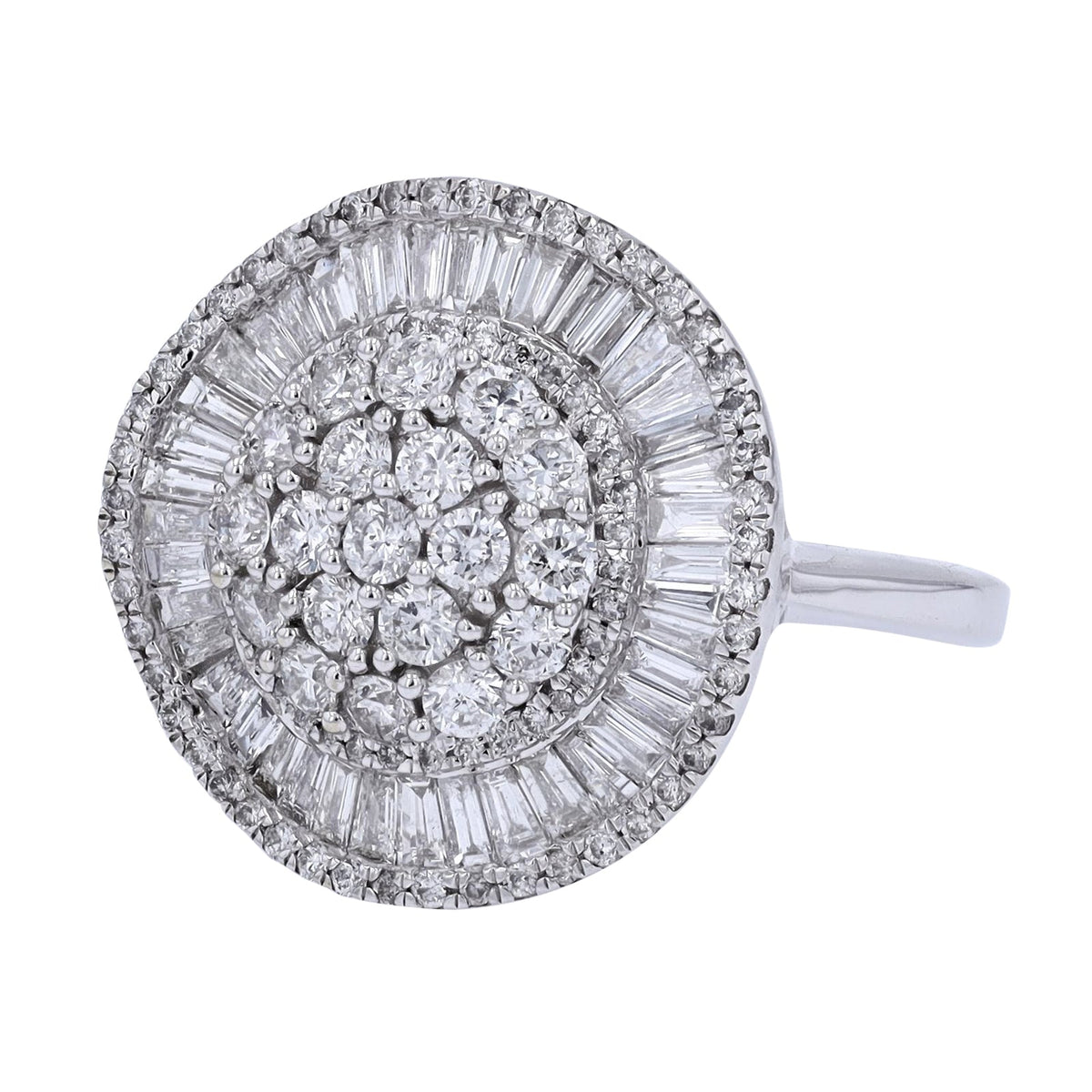 14K WG 2 CT Diamond Ring