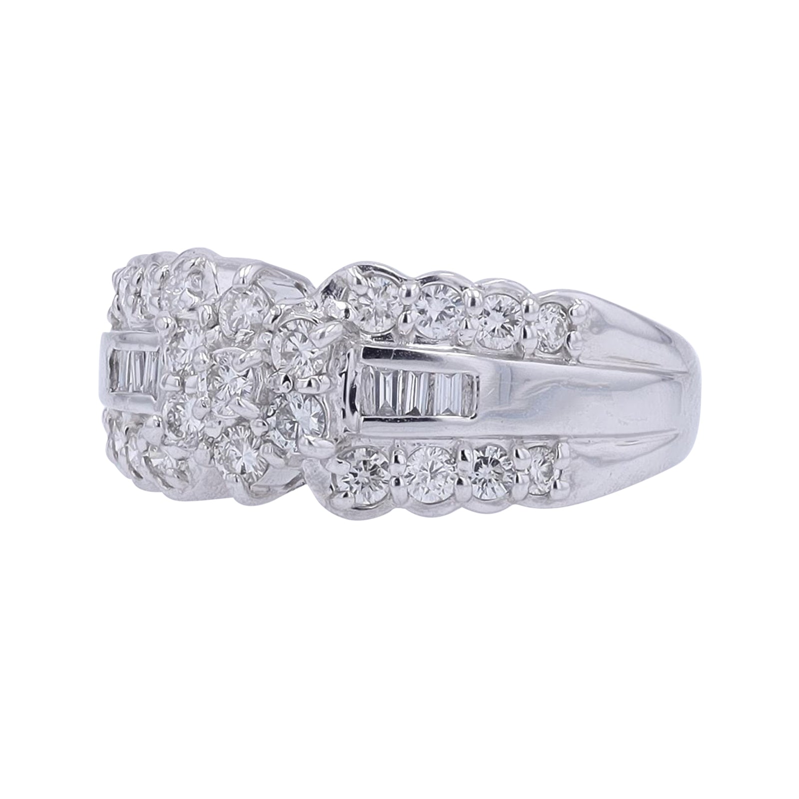 PT900 1 CT Diamond Ring