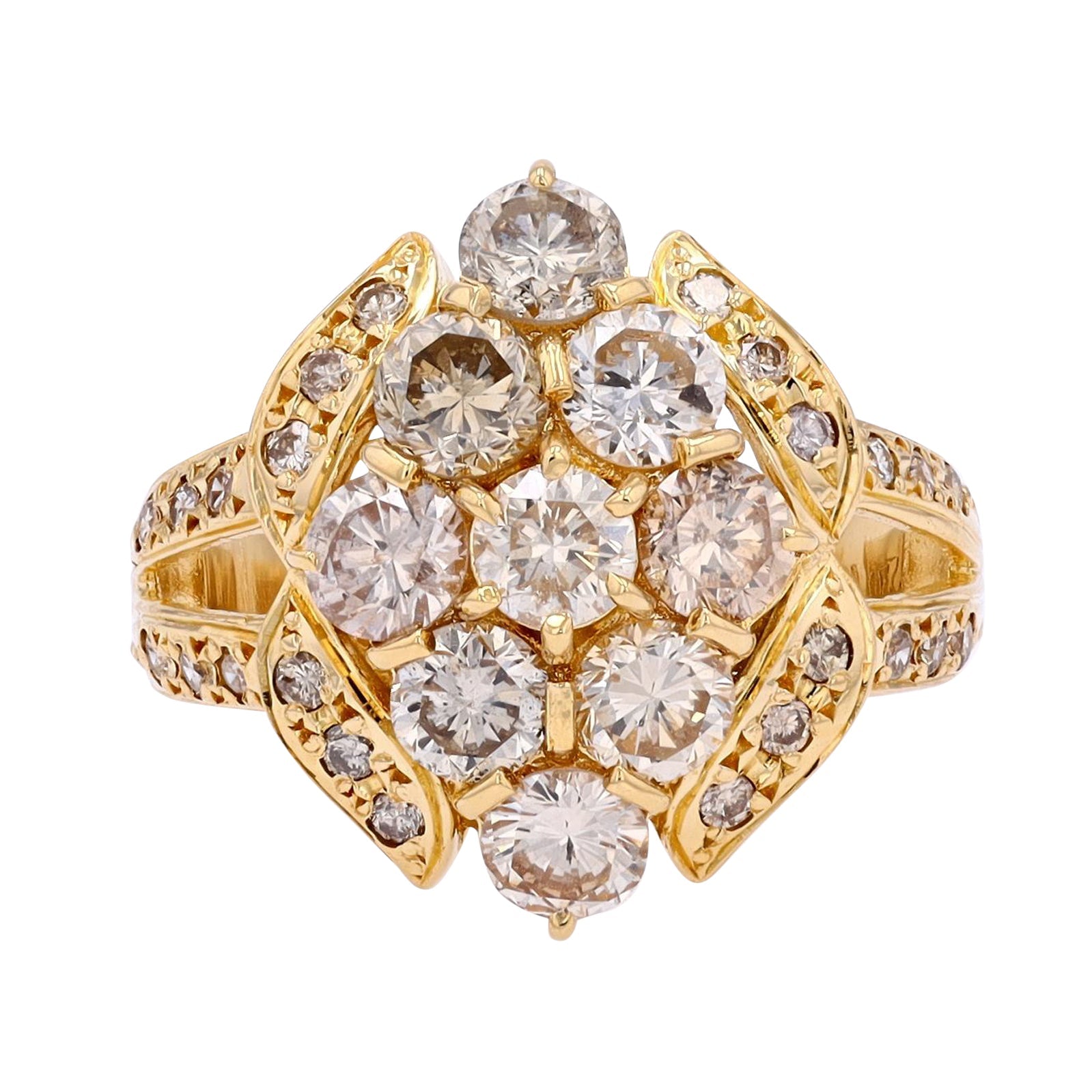 18K YG 2.20 CTW Diamond Ring<p><strong>$849</p></strong>