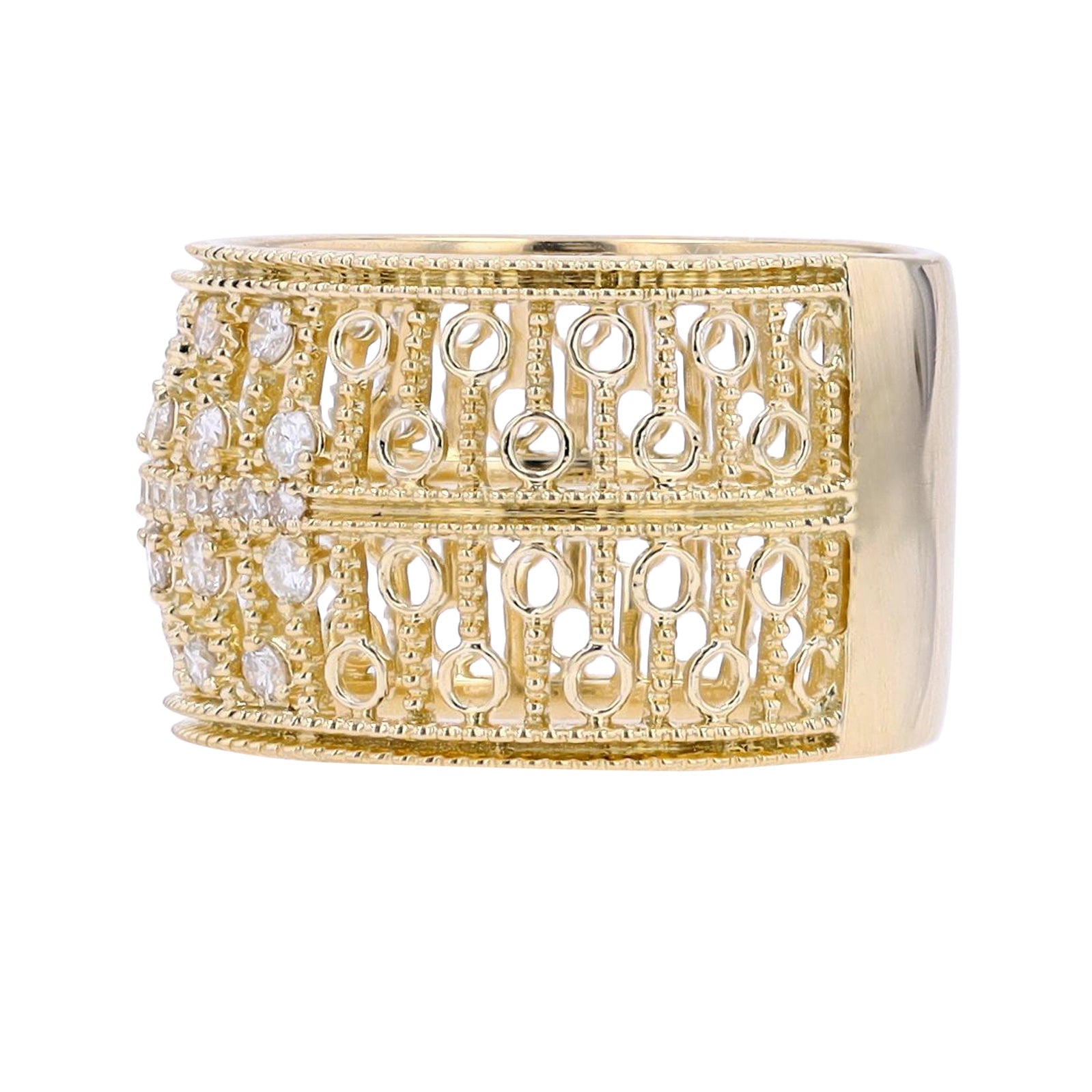 14K .60 CTW Diamond Ring<p><strong>More Colors Available</p></strong>