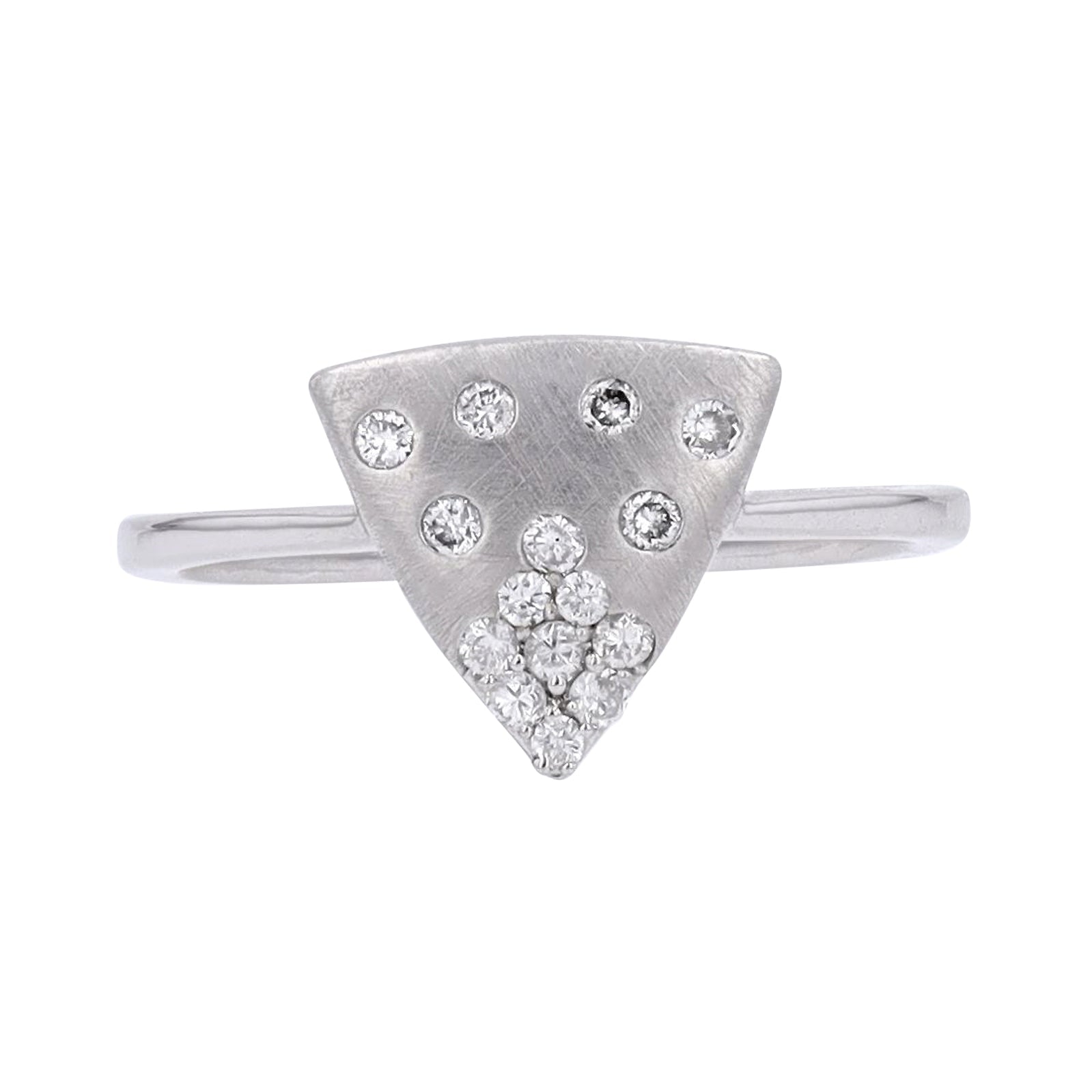 14K .17 CTW Diamond Triangle Ring<p><strong>More Colors Available</p></strong>