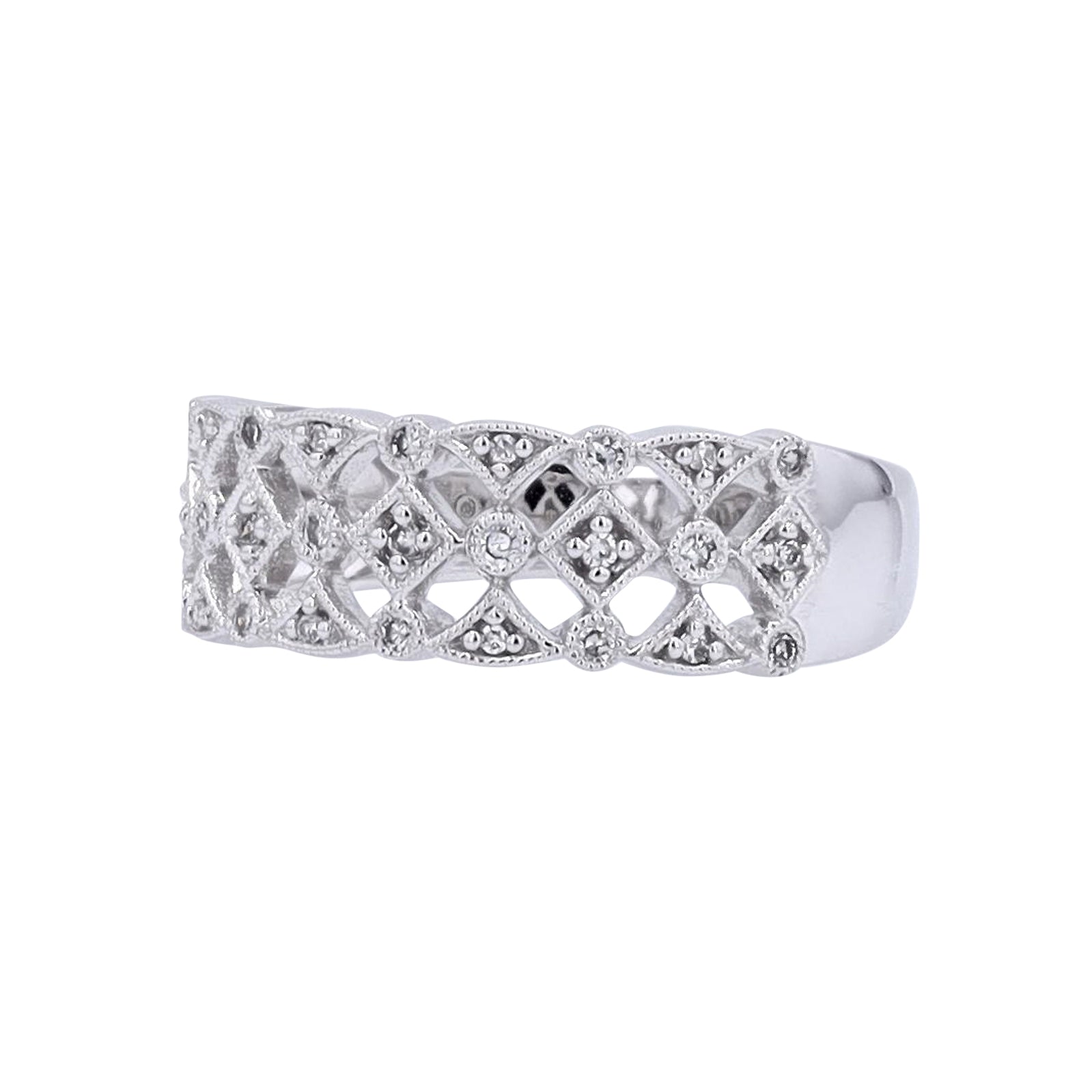 10K WG Diamond Band