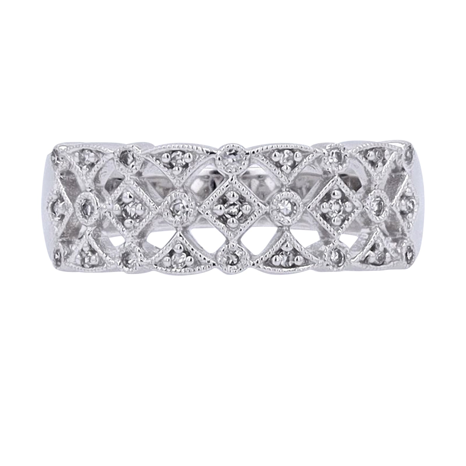 10K WG Diamond Band