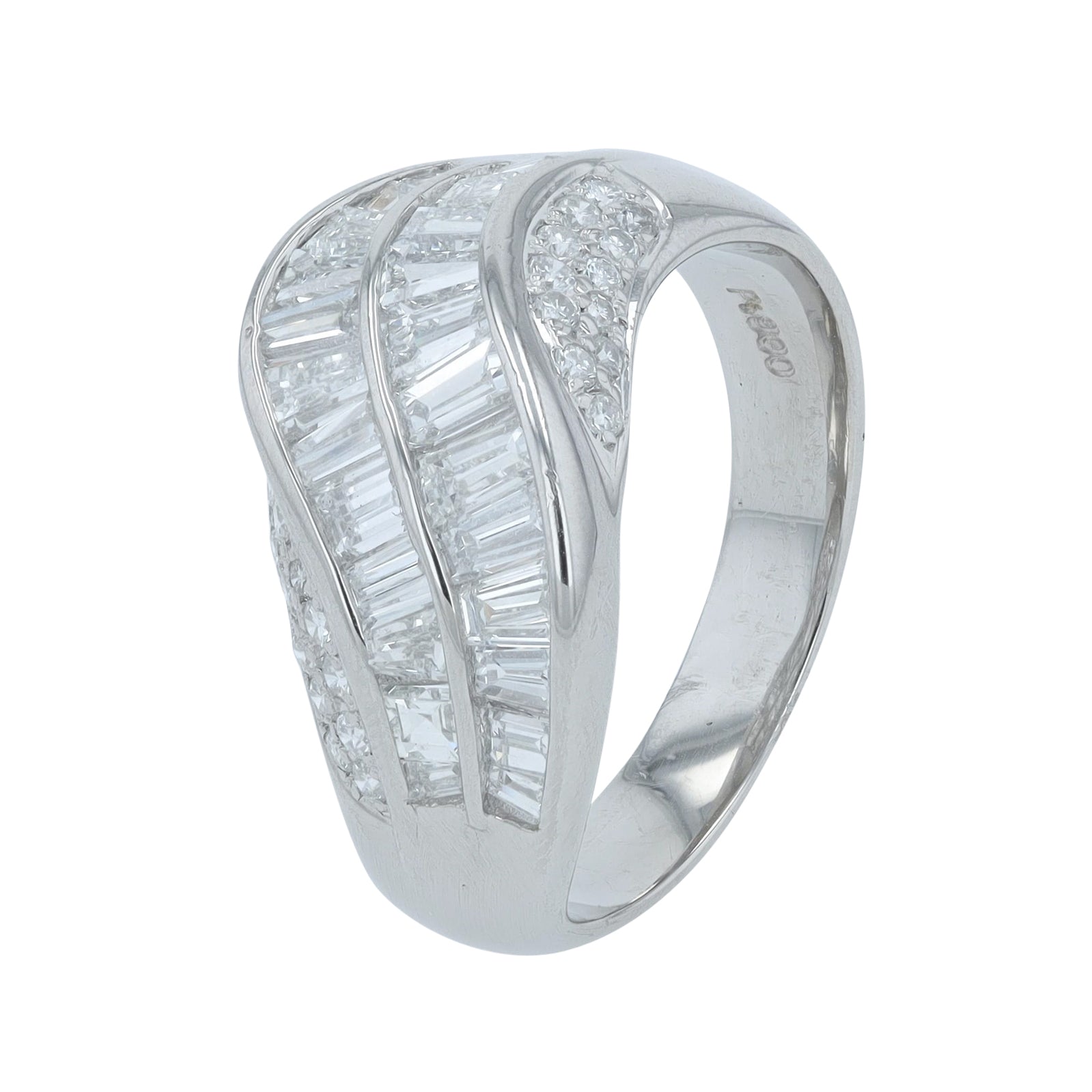 PT900 2 CT Diamond Ring
