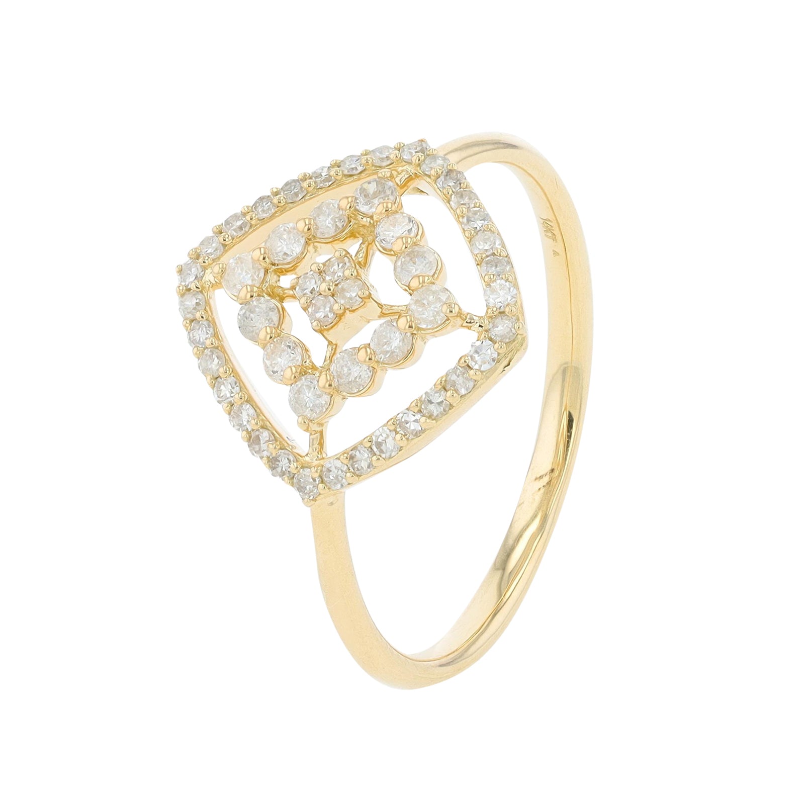 14K 0.35 CT Diamond Ring<p><strong>More Colors Available</p></strong>